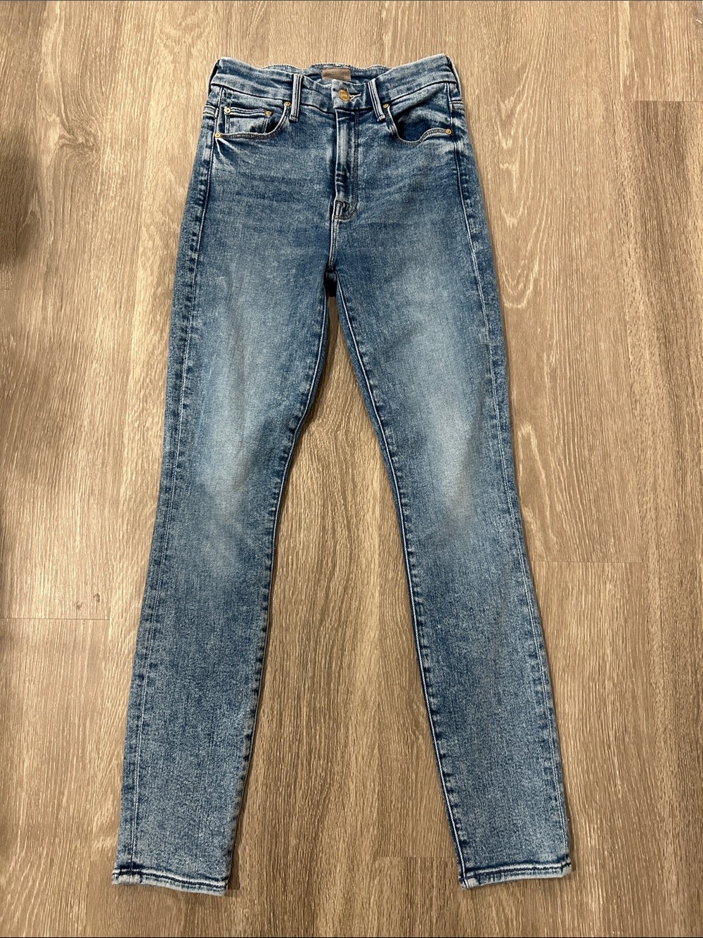 MOTHER - High Waisted Looker Ankle Jeans